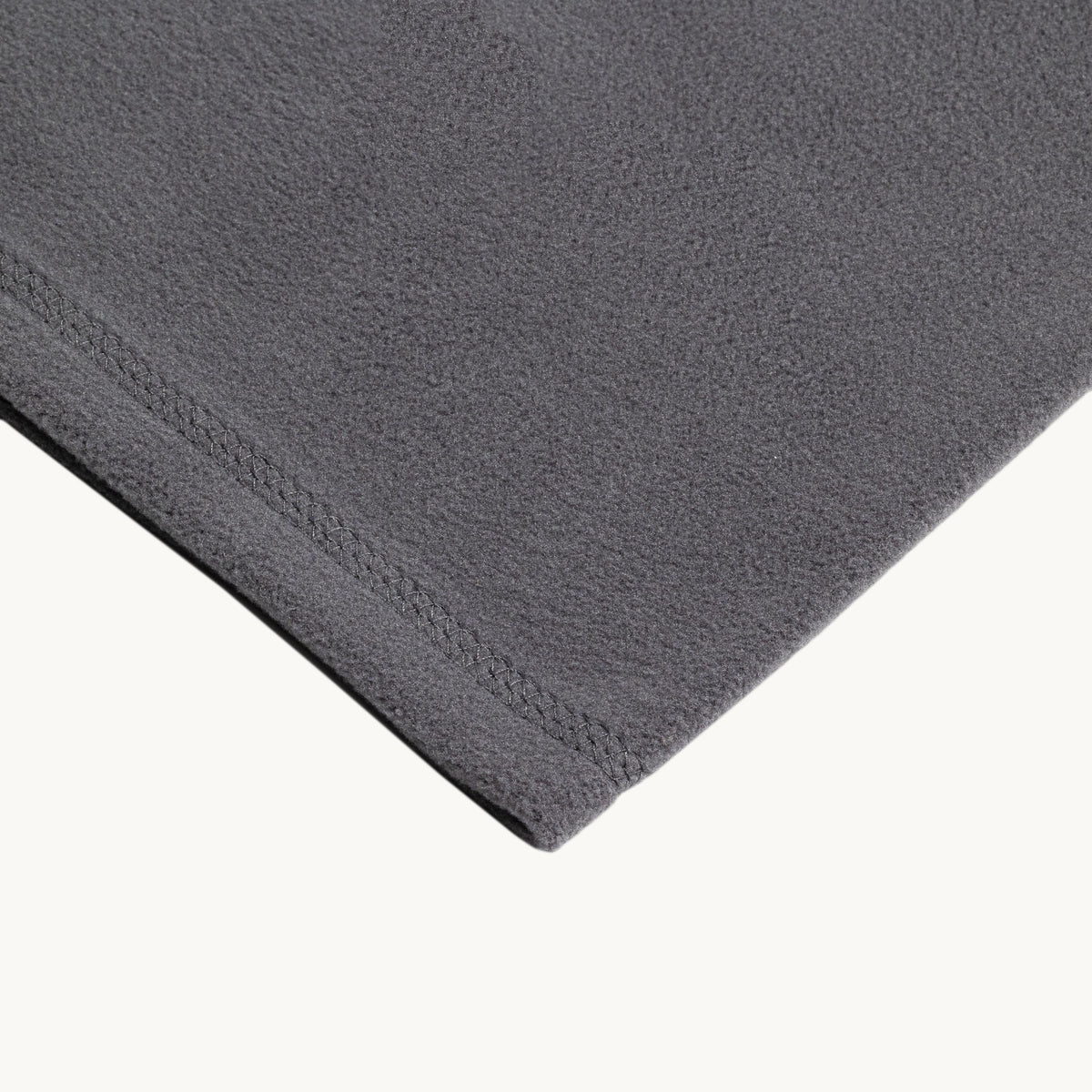 Micro Fur Fleece Single-Layer Neck Warmer / Color-Graphite