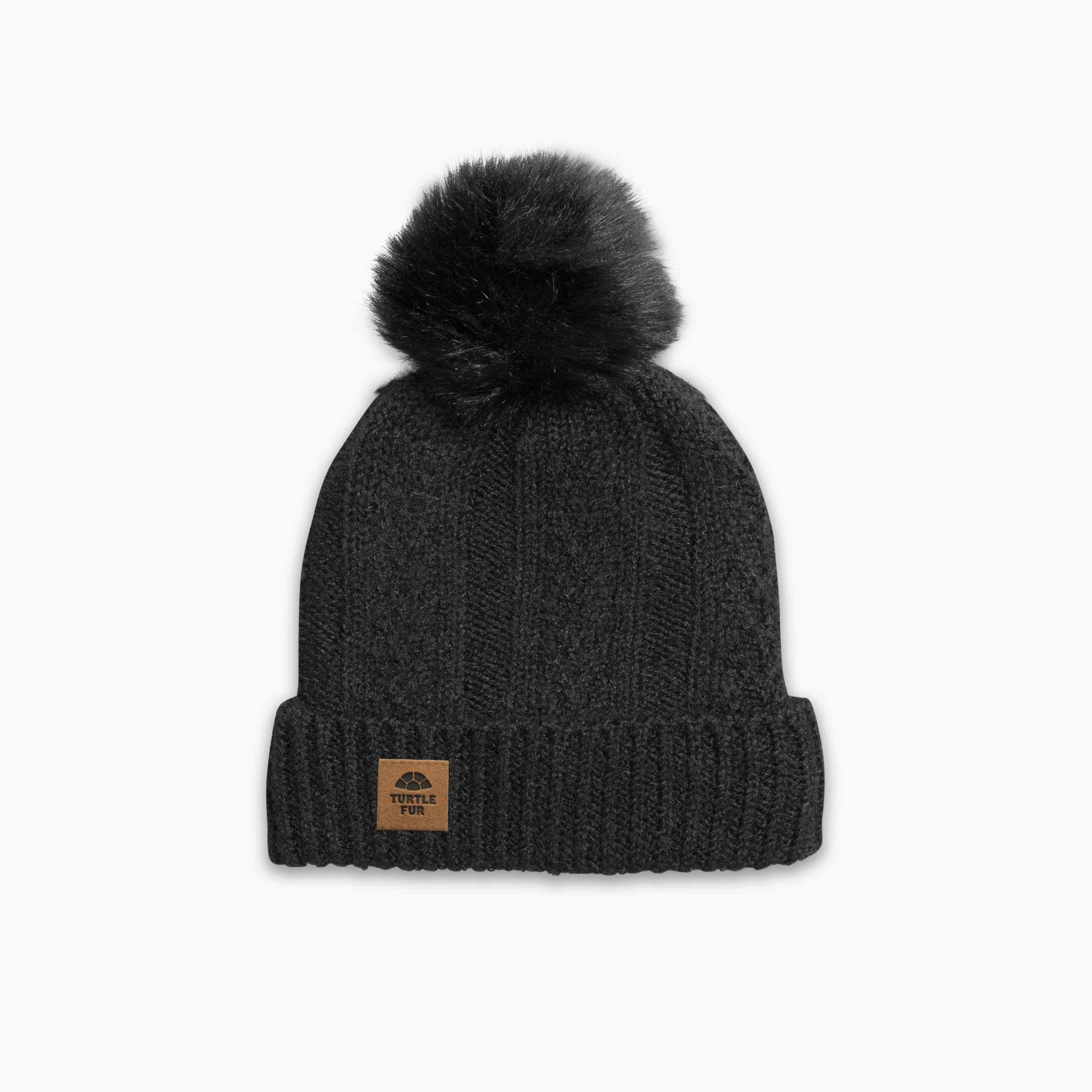 Recycled Lindsey Beanie / Color-Black