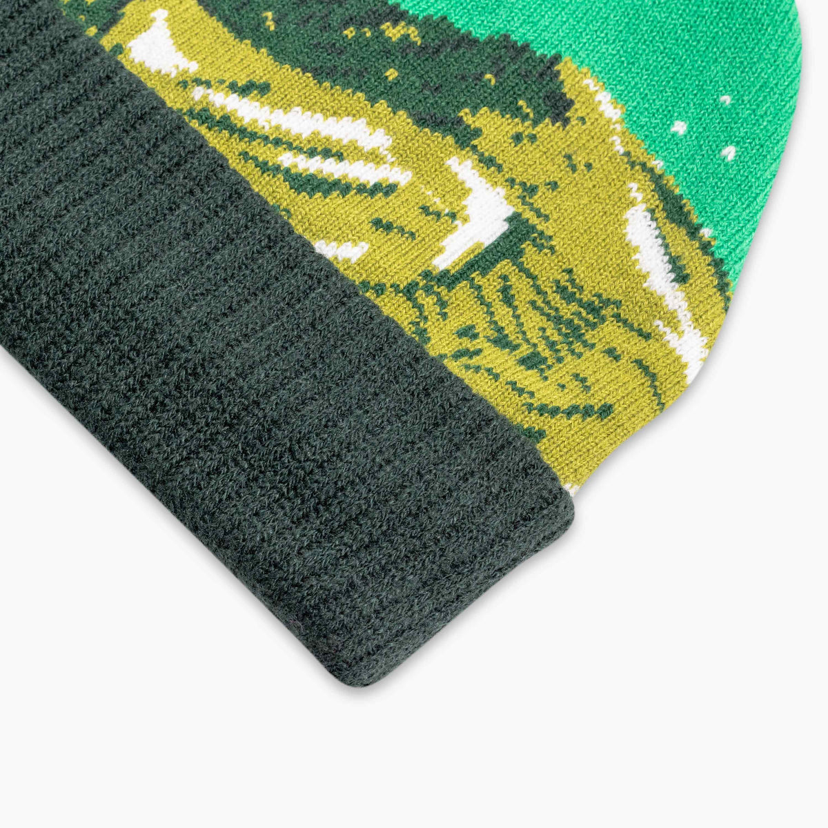 Kids Pano Beanie / Color-Dark Green