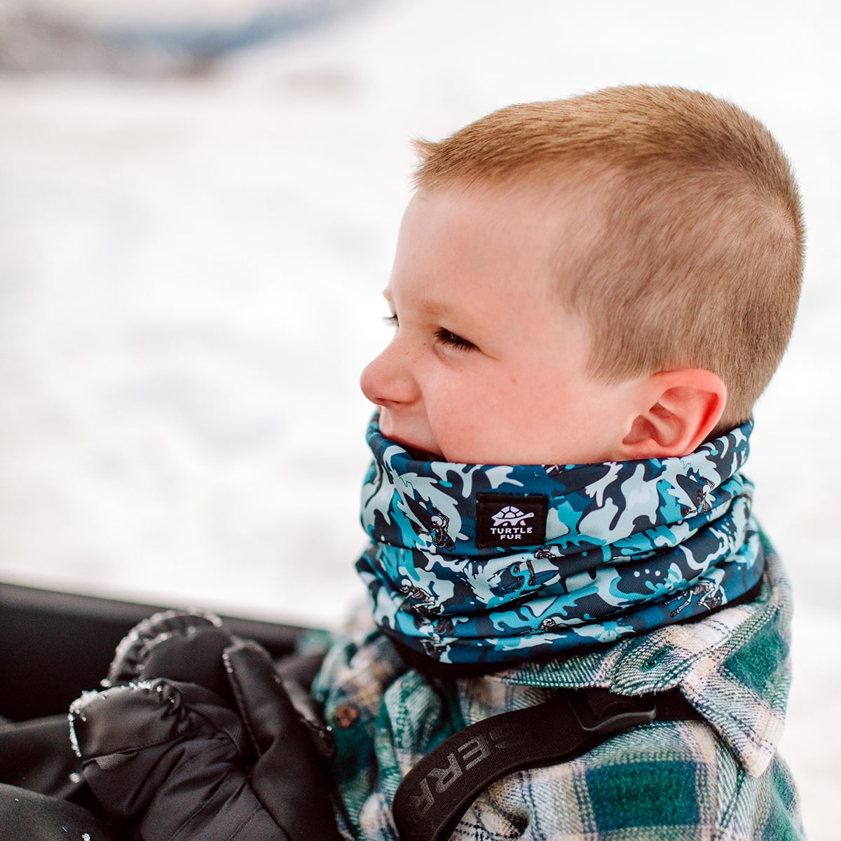 Kids Neckula Lined with Comfort Plush / Color-Off Road