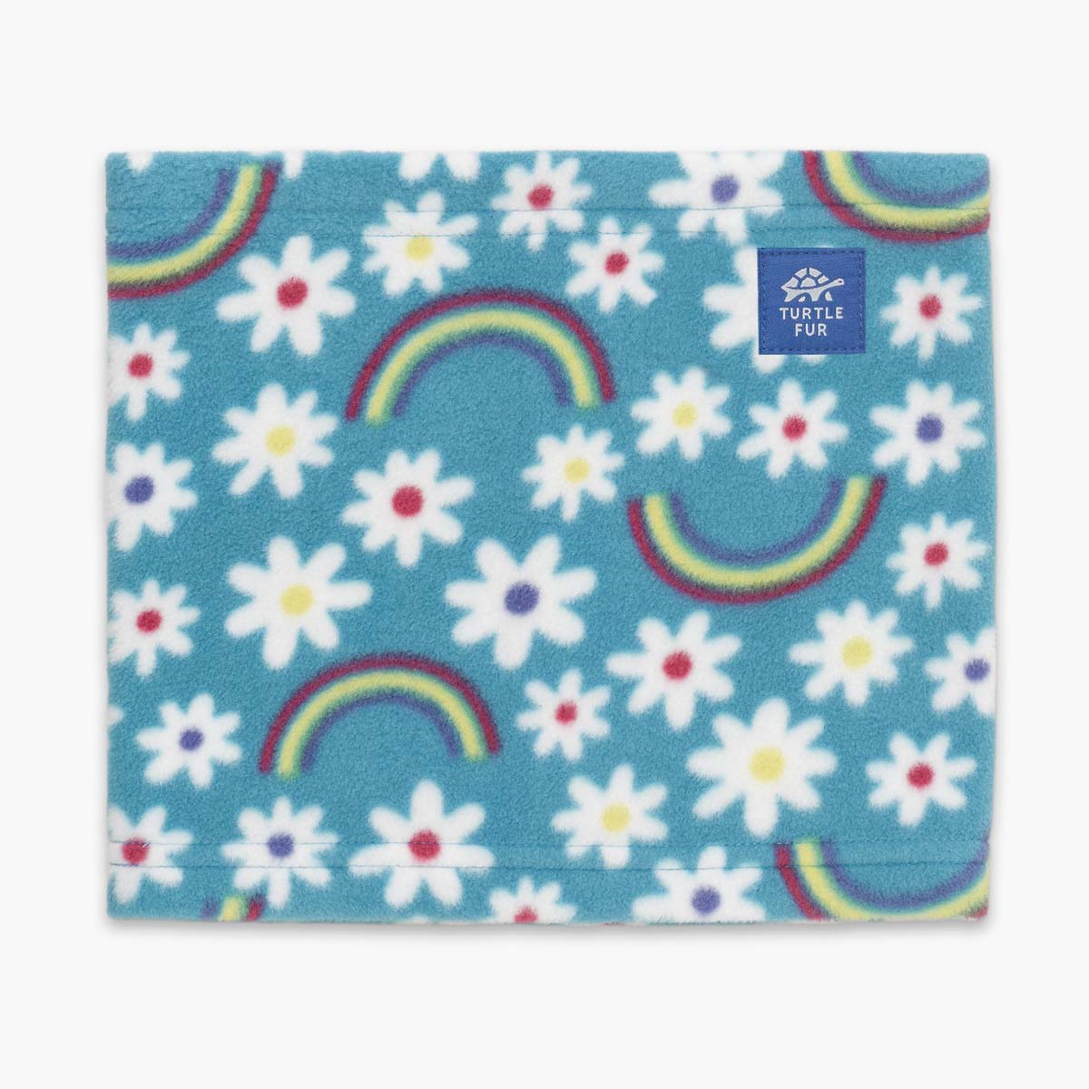 Kids Playful Prints Fleece Neck Warmer / Color-Sprinkle Delight