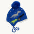 Toddler Chomp Chomp Earflap / Color-Royal
