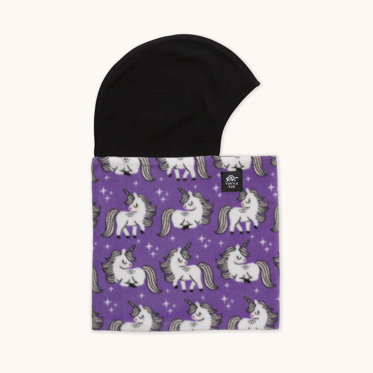 Kids Playful Prints Fleece Shellaclava / Color-Sparkle Pony