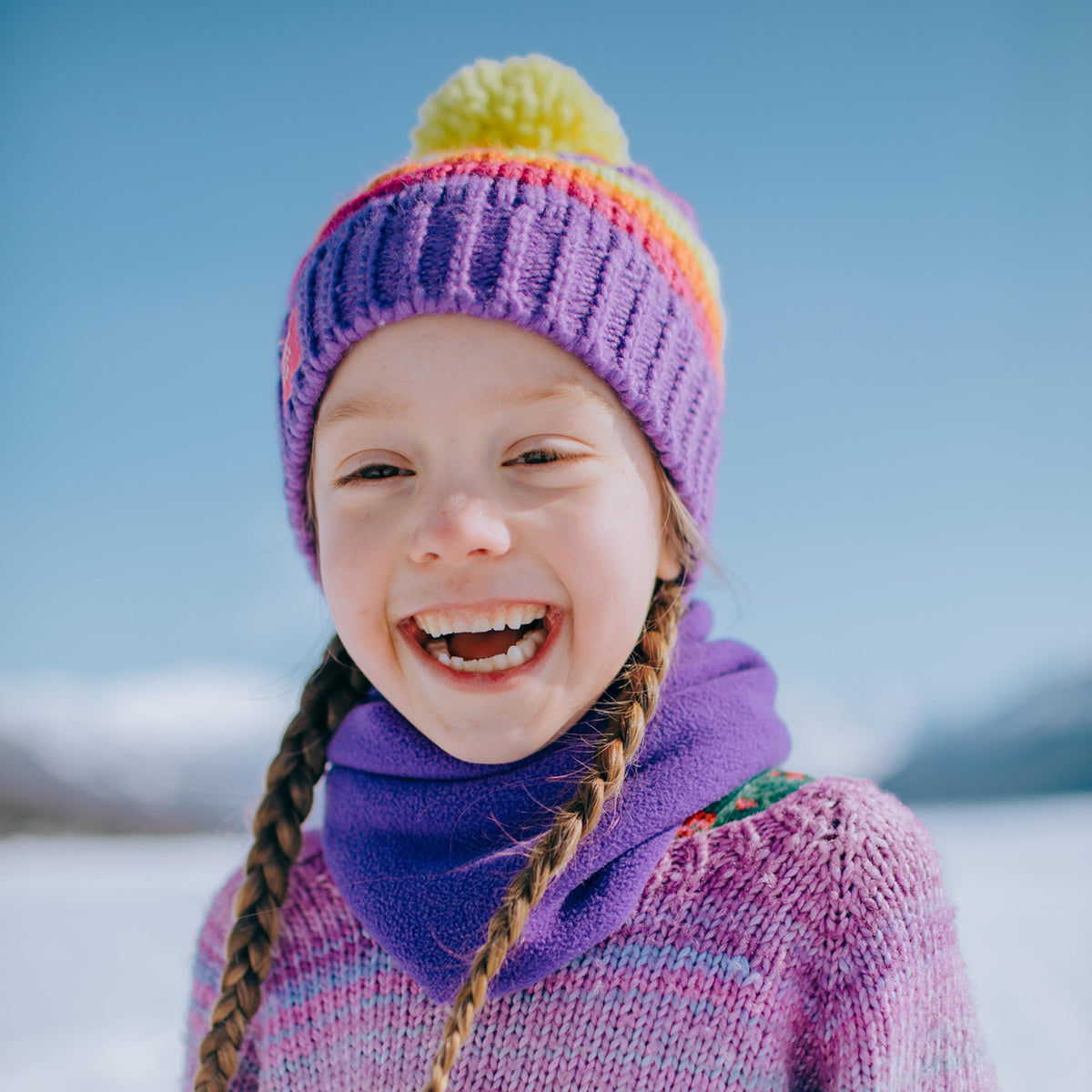 Youth Chelonia 150 Fleece Neck Warmer / Color-Royal