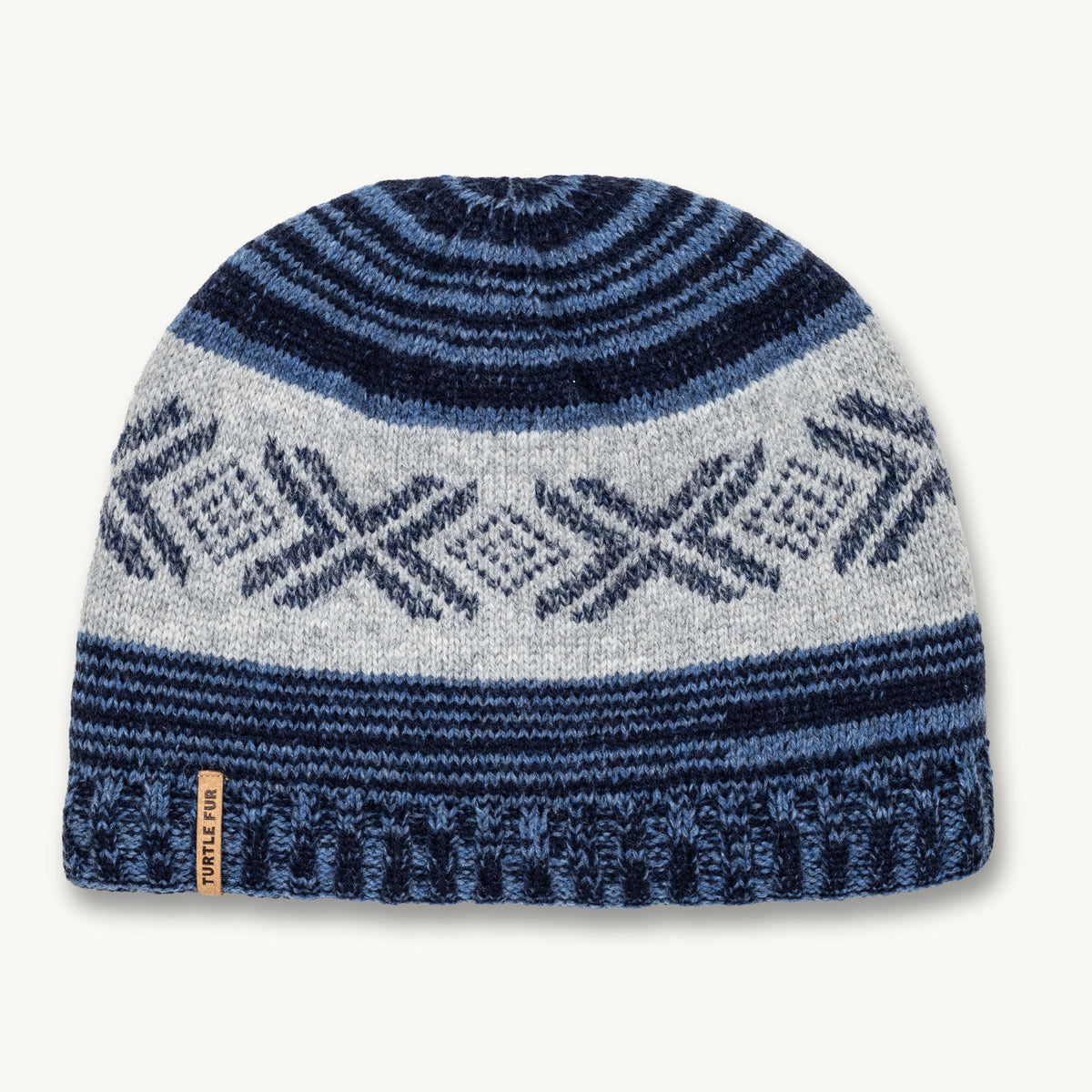 Lambswool McKenzo Beanie / Color-Navy