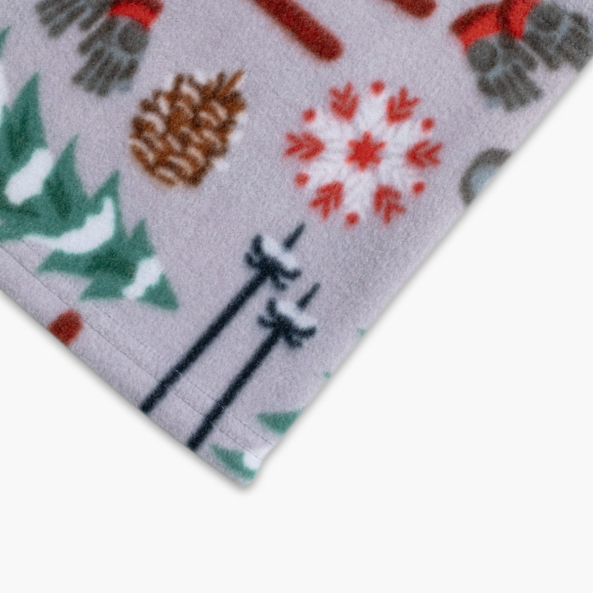 Kids Playful Prints Fleece Neck Warmer / Color-Winter Adventures