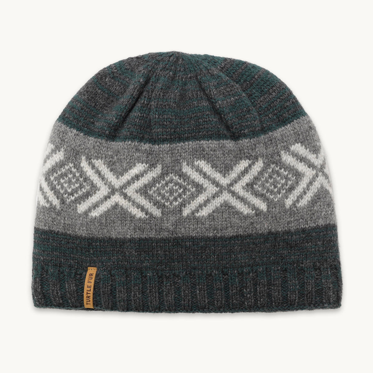 Lambswool McKenzo Beanie / Color-Forest