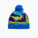 Kids Nordic Dino Beanie / Color-Blue