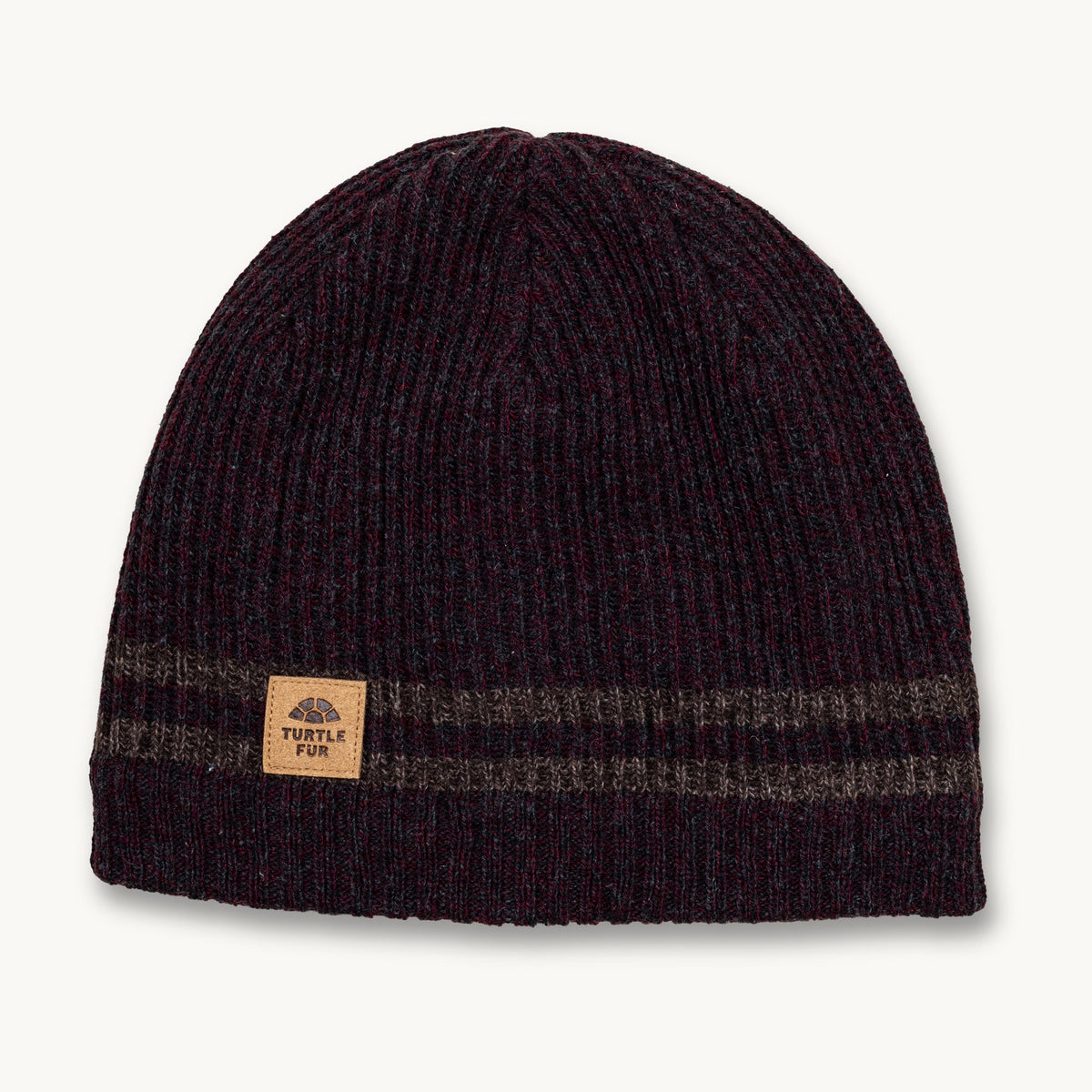 Recycled Ocean Ragg Wool Mr. Happy / Color-Raisin