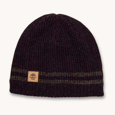 Recycled Ocean Ragg Wool Mr. Happy / Color-Raisin