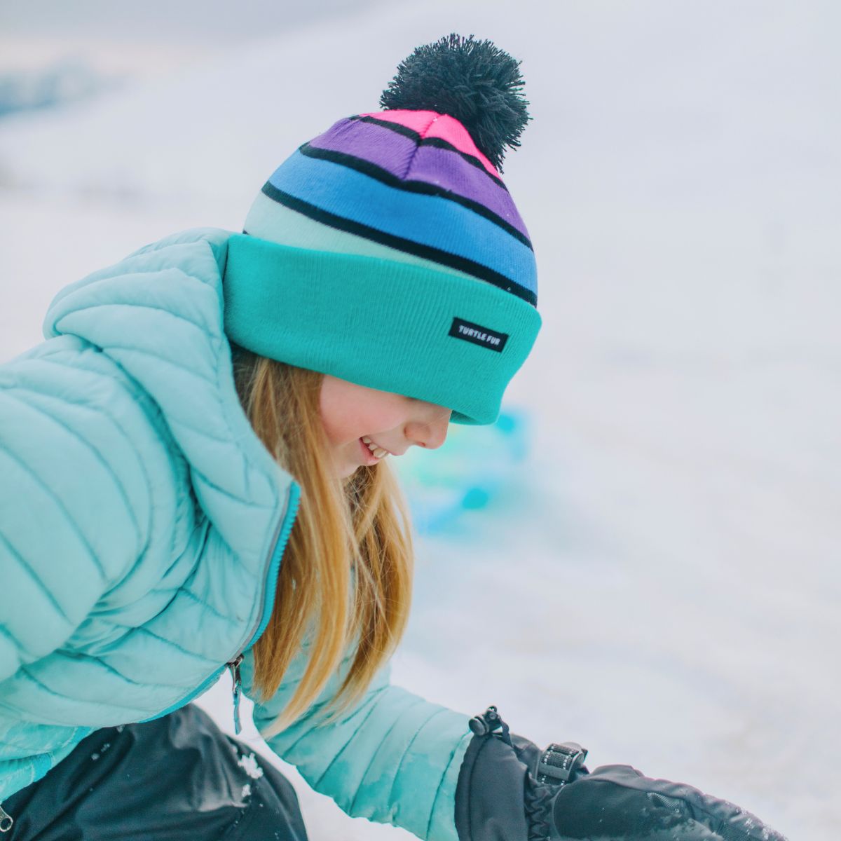 Youth Rooftop Rave Beanie / Color-Purple Haze