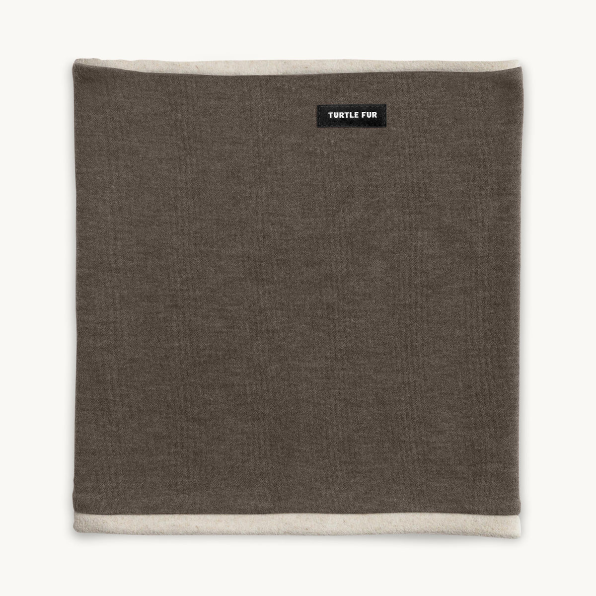 Comfort Luxe Double-Layer Neck Warmer / Color-Bark