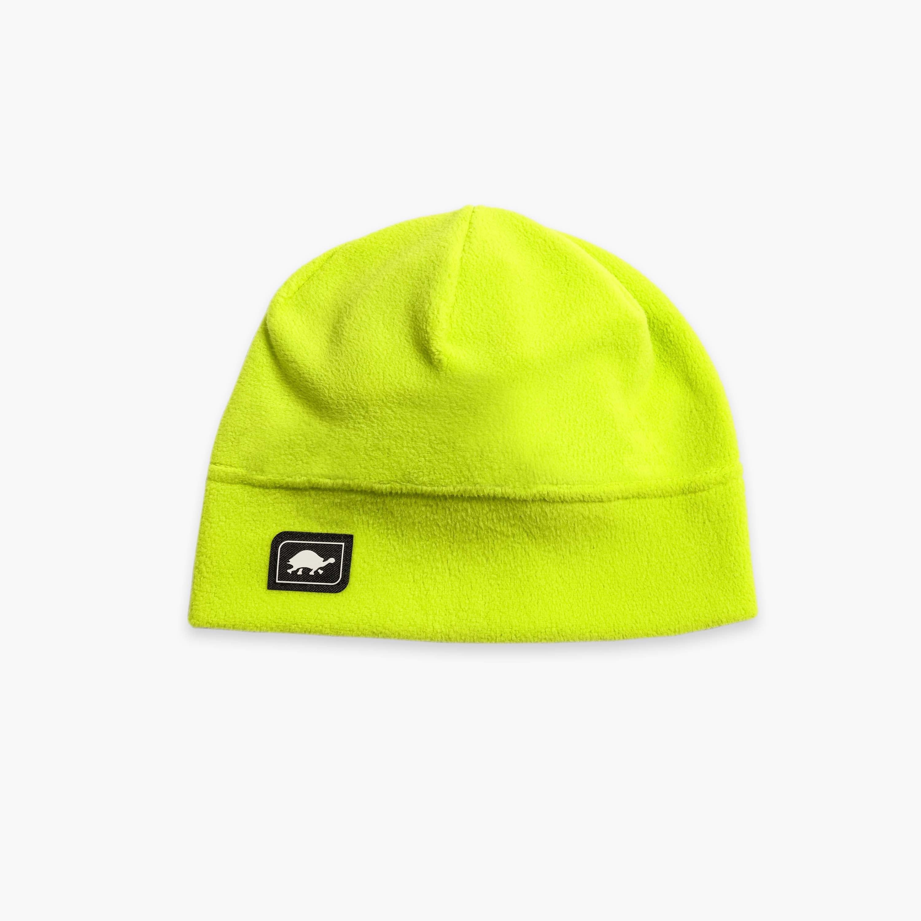 Teal and Yellow PomPom Fleece Hat – Akiseo