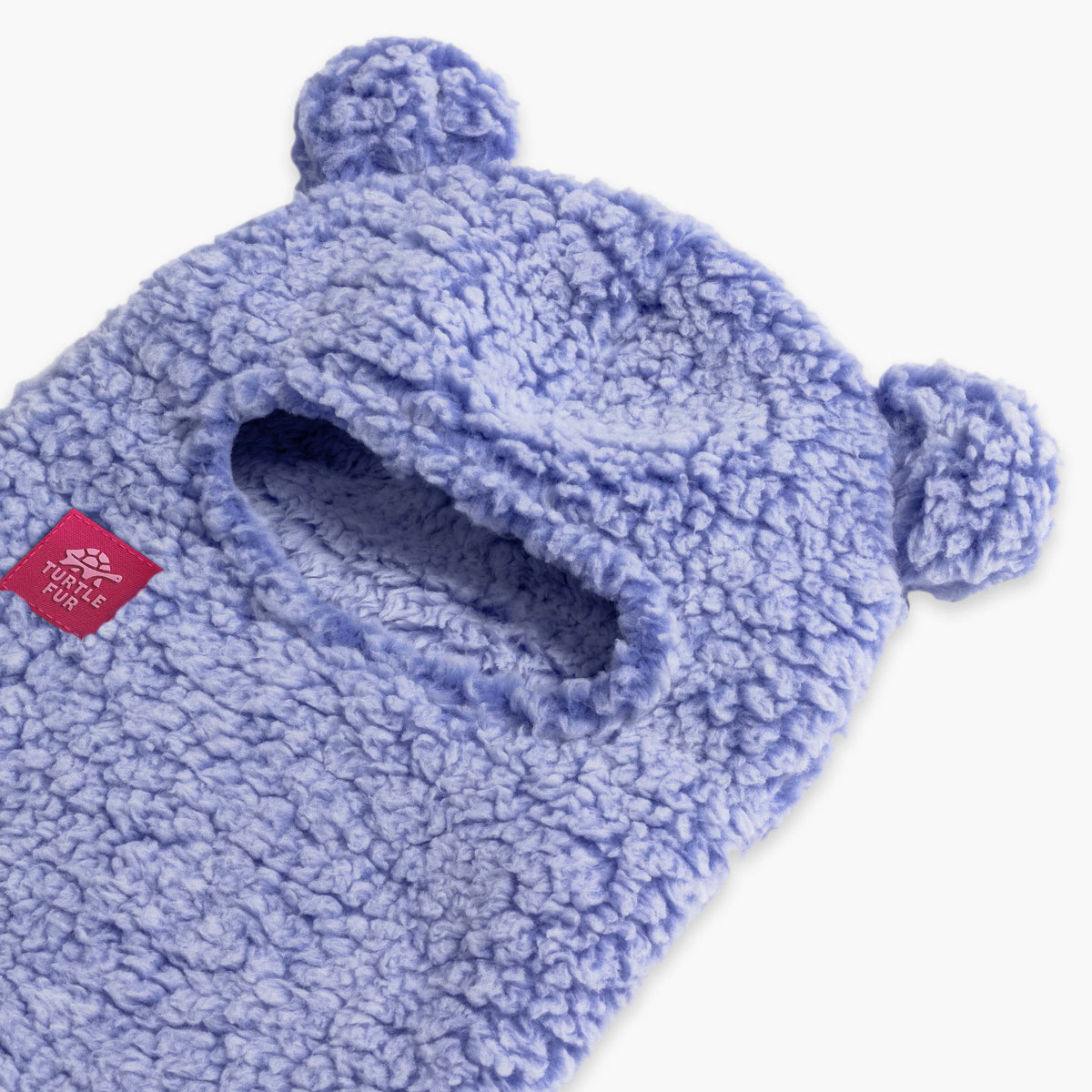 Kids Recycled Comfort Lush Bear Balaclava / Color-Violet