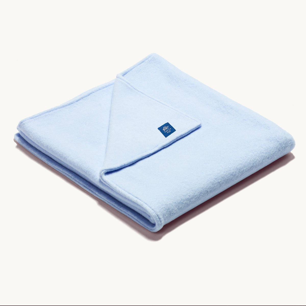 Original Fleece Baby Security Blanket / Color-Light Blue