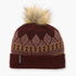 Recycled Ellen Beanie / Color-Garnet