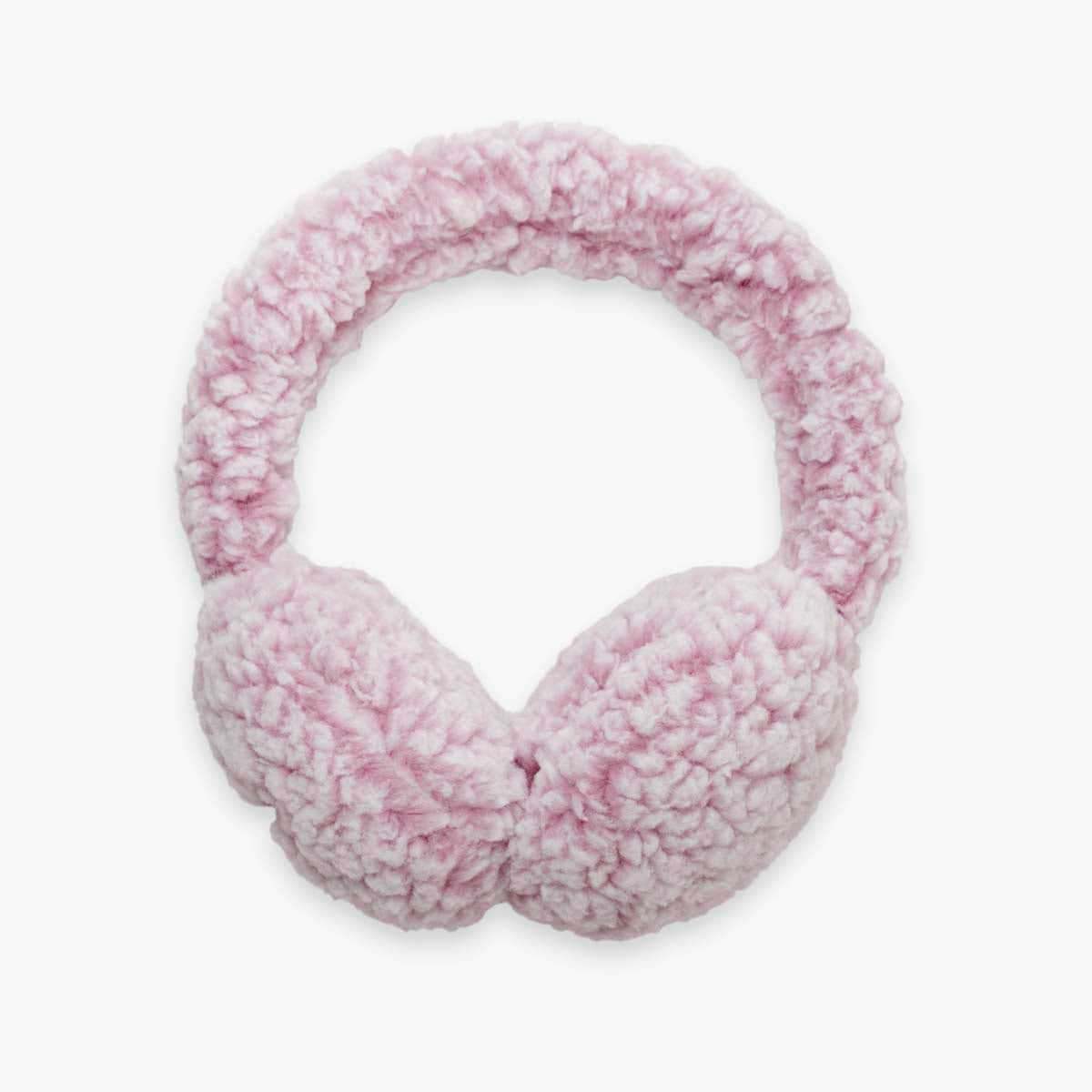 Recycled Comfort Lush Whiteout Ear Muffs / Color-Dusty Rose