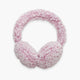 Recycled Comfort Lush Whiteout Ear Muffs / Color-Dusty Rose
