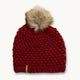 Snowfall Faux Fur Pom / Color-Rust