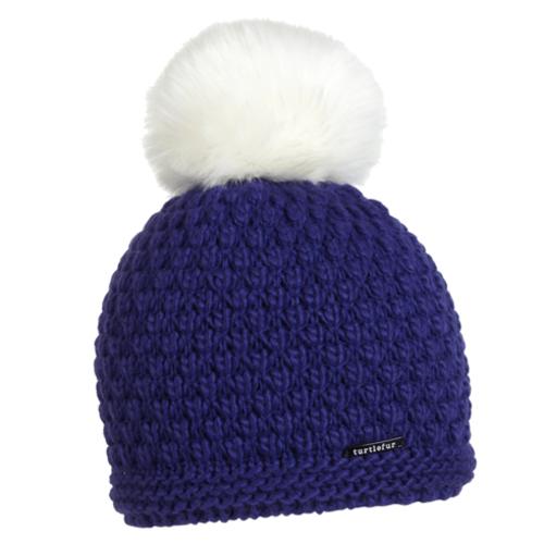 Snowfall Faux Fur Pom / Color-Blue