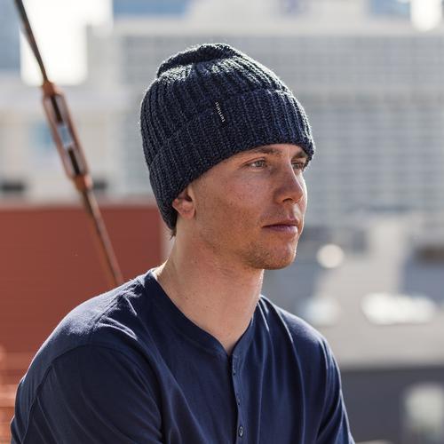 Ethan Ragg Beanie / Color-Navy