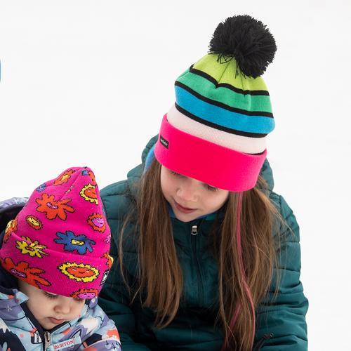 Youth Rooftop Rave Beanie / Color-Pink